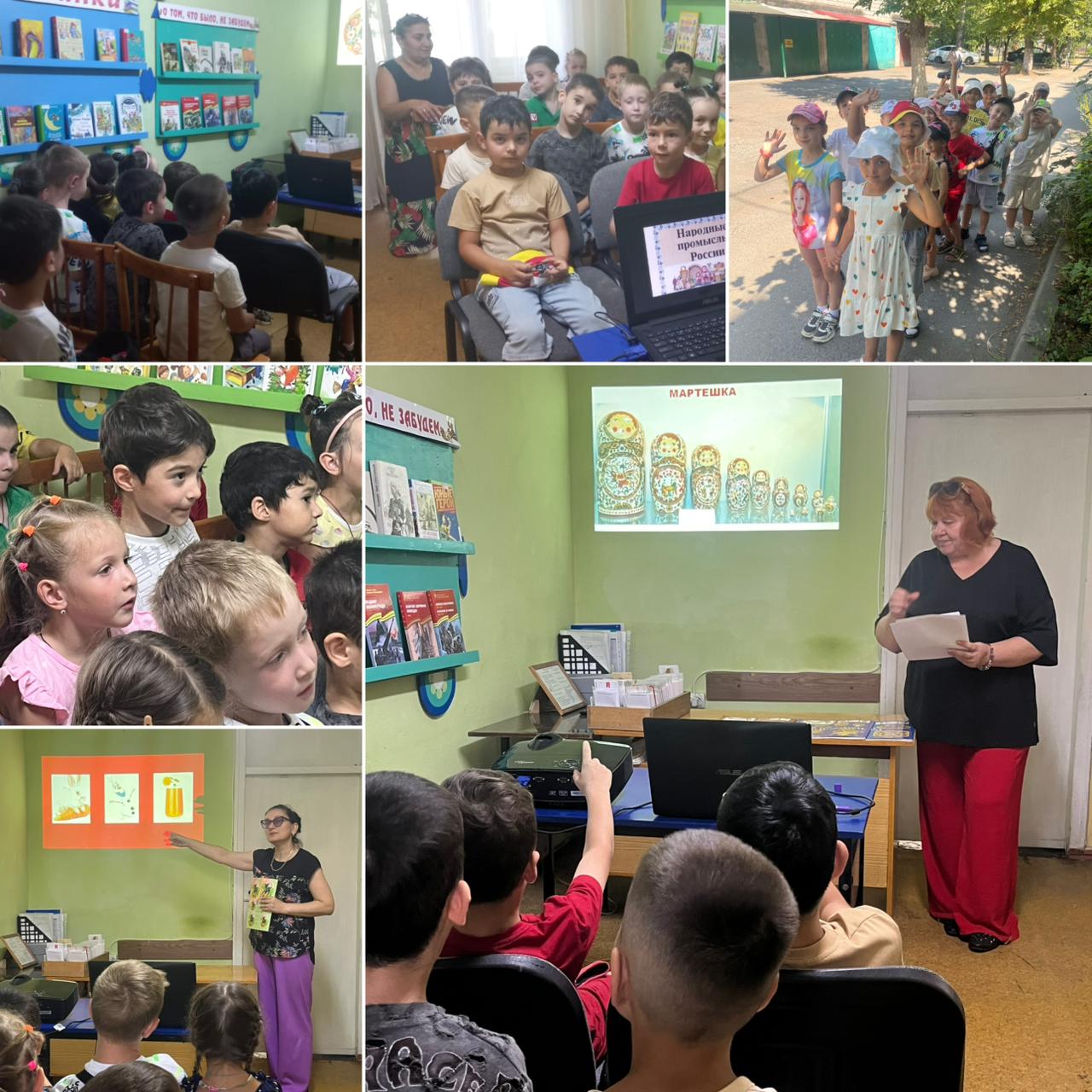 Дети подготовительной группы посетили библиотеку