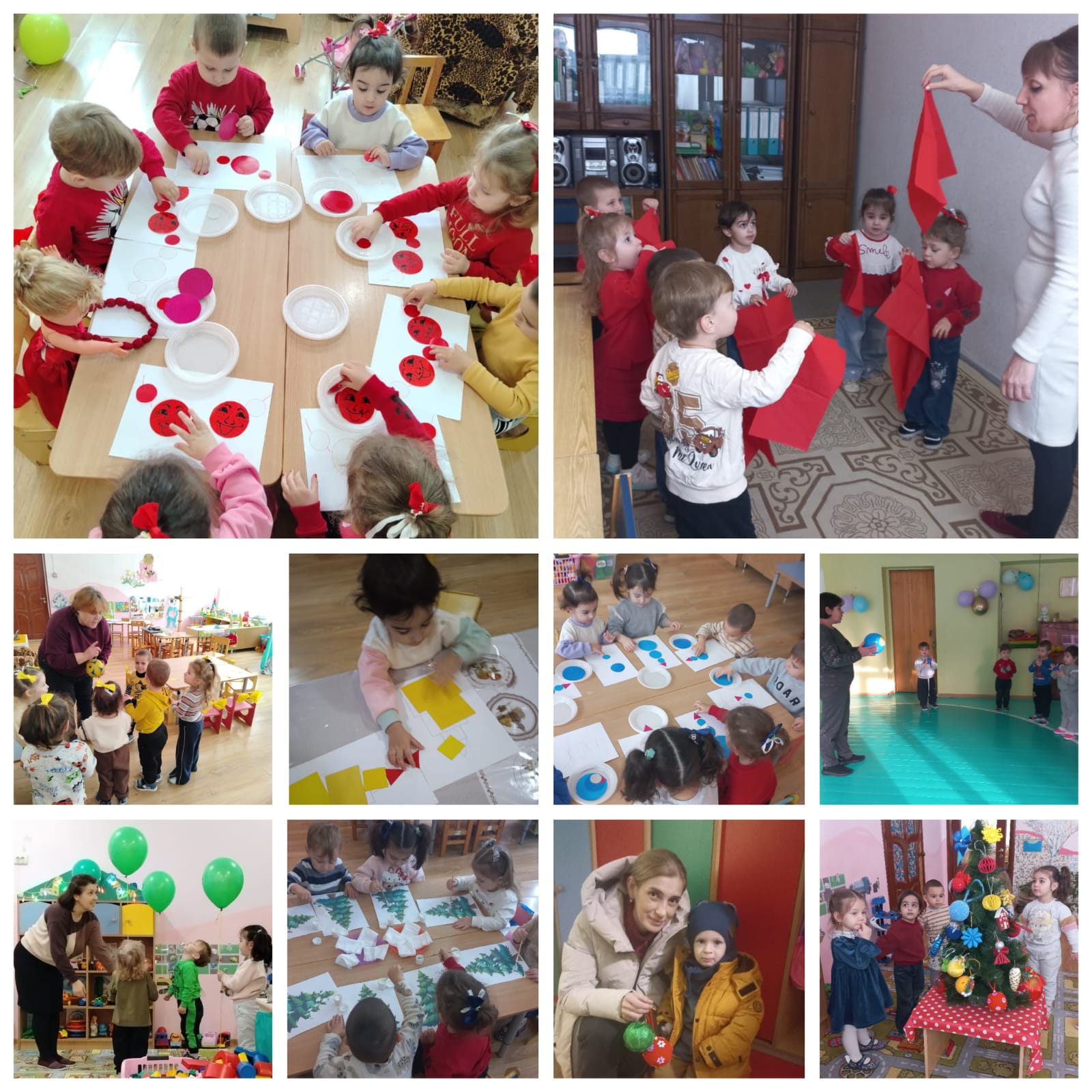 Проект в ясельной группе "Веселые цвета"